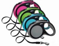 Flexi New COMFORT M Поводок рулетка длинна 5 м лента для собак до 25 кг